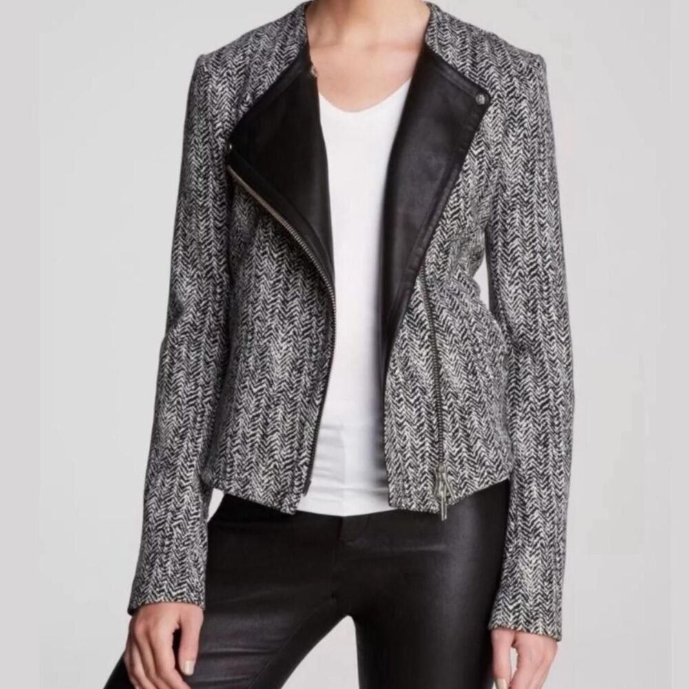 Theory Women's Black and Grey Jacket